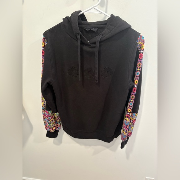 EUC- DESIGUAL- SWEET DAISYS HOODIE- Medium - Picture 3 of 8